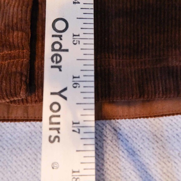 Gap Womens Skirt Corduroy Mini Skirt Buttons Pockets Fall Sz 12 Career Office - Picture 7 of 10